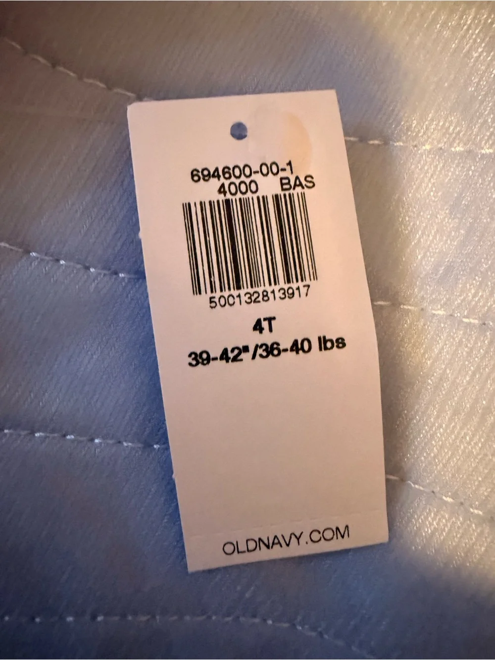 Old Navy Light Pink Celebration Print Flutter-Sleeve Dress